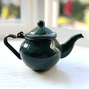 Senegalese Ataaya Tea Set – Authentic 5-Piece Mint Tea Set (Green)