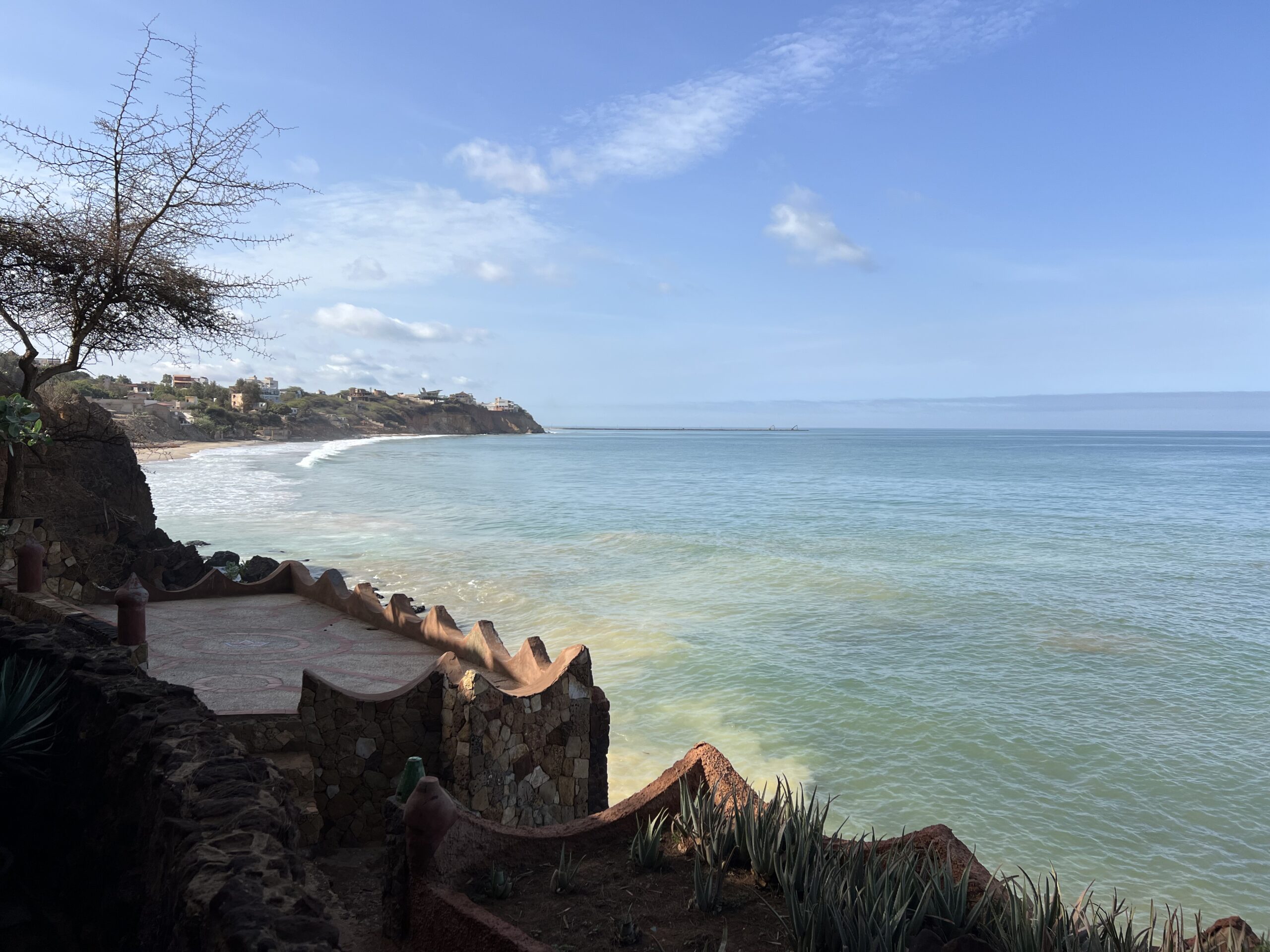 Coastline at Toubab Diallo