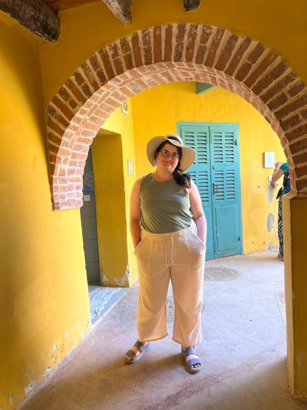 Elodie Channa and Katy Wheelock in Senegal